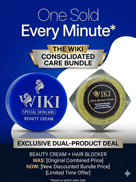 Wiki Special Cream & Hair Blocker - Mega Deal 2