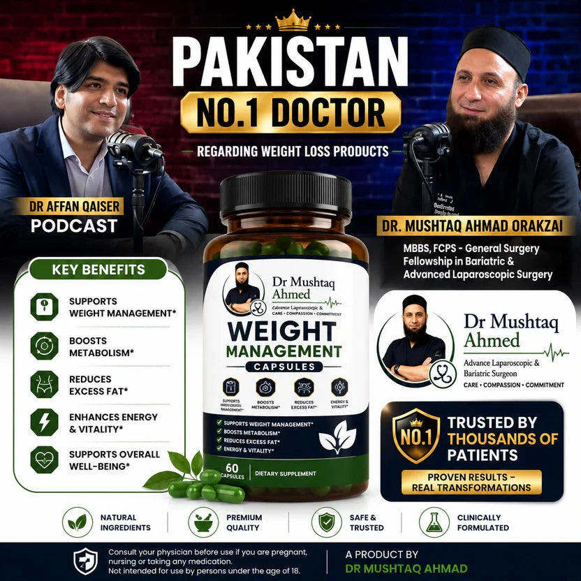 Weight Management Capsules By Doc Mushtaq.