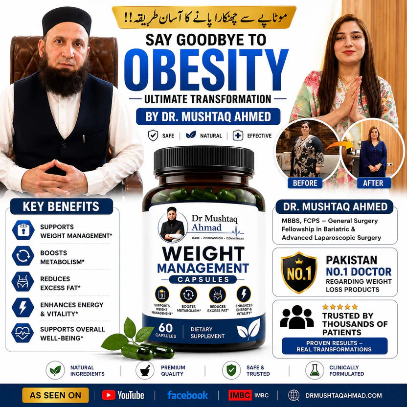 Weight Management Capsules By Doc Mushtaq.