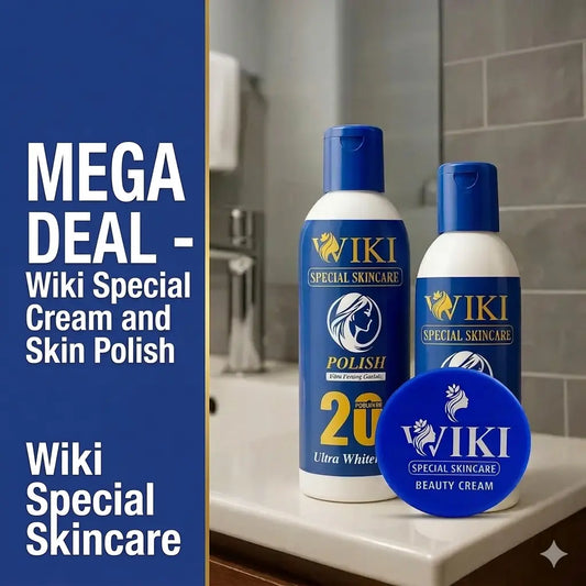 Wiki Special Cream and Skin Polish - Mega Deal